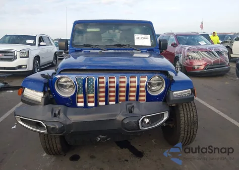 2019 Jeep Wrangler Unlimited Sahara 4X4 z USA, uszkodzony, nr VIN 1C4HJXEG0KW657685